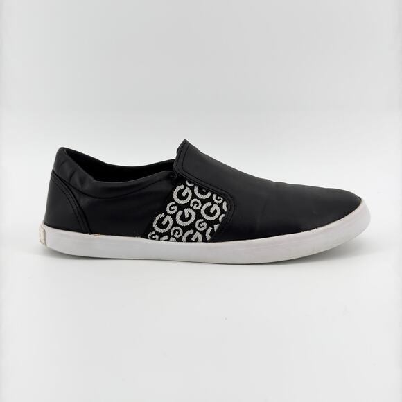 G by GUESS Women’s Marcoe Shoes Size 9M Black Slip On Sneakers, Fair Condition - Picture 1 of 10